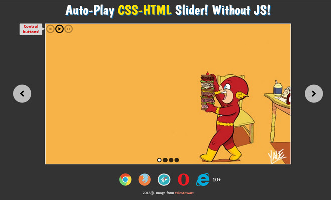 amazing css slider open source