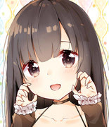 フリーアイコン 黒髪 Pixiv年鑑 B
