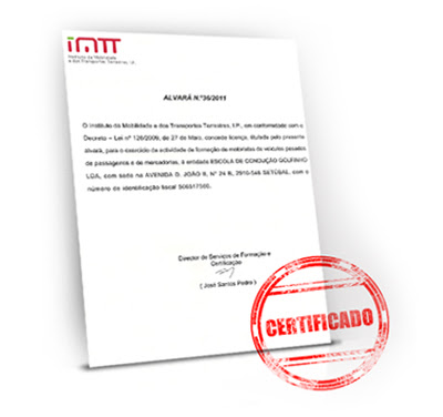 CAM – Certificado de Aptidão de Motorista