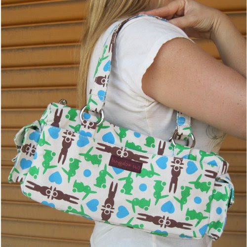 Bungalow360 Barbie Bunny Canvas Vegan Satchel Bag