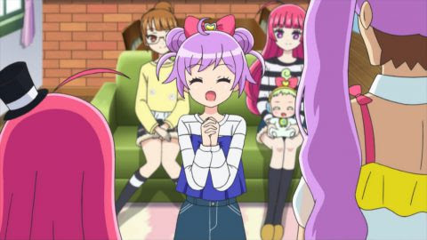 プリパラ 第122話 姉妹でかしこまっ らぁらパパが娘のコス女装 らぁら のん姉妹ライブ まこちゃん ねっと