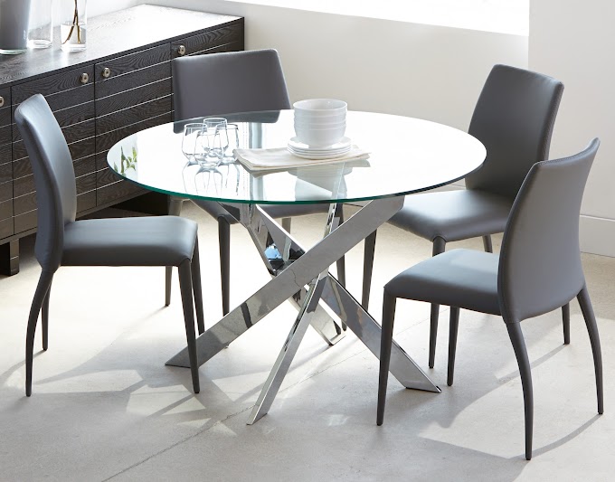 Round Glass Chair