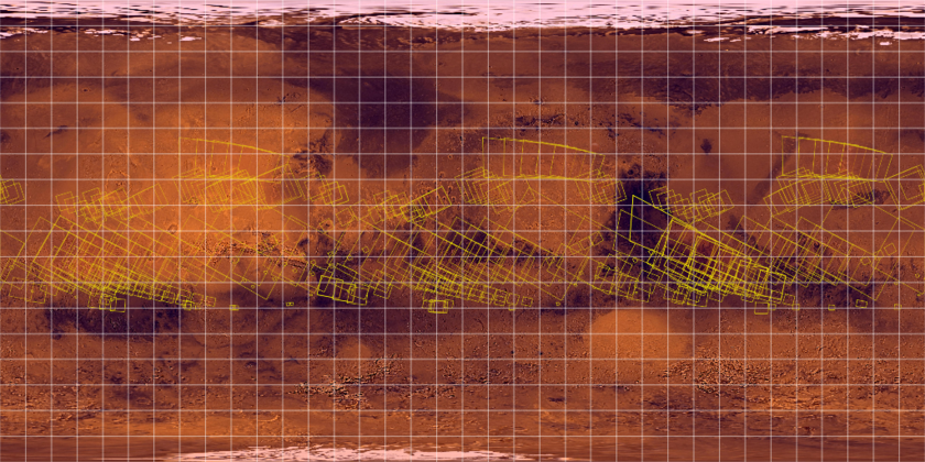 ISRO Mars Orbiter Mission Mars Colour Camera data: High-resolution observations as of October 2016