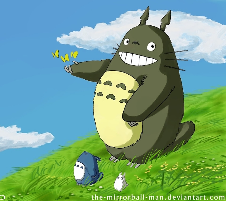 壁紙 となりのトトロのスマホ壁紙960x854 Totoro A01 Jpg 壁紙box