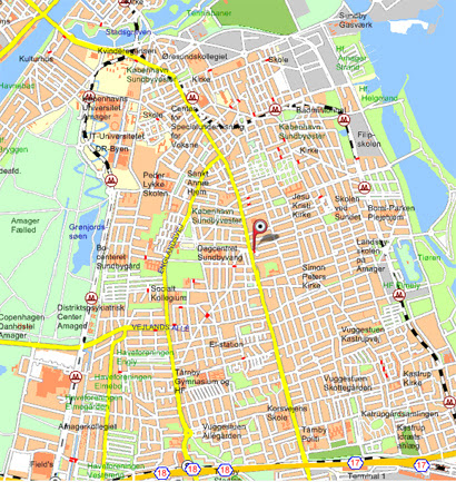 Kort Over Amager Kort Over Amagerbrogade | stoffeerderijrozendal Kort Over Amager