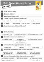 EVALUATIONS CE2 
