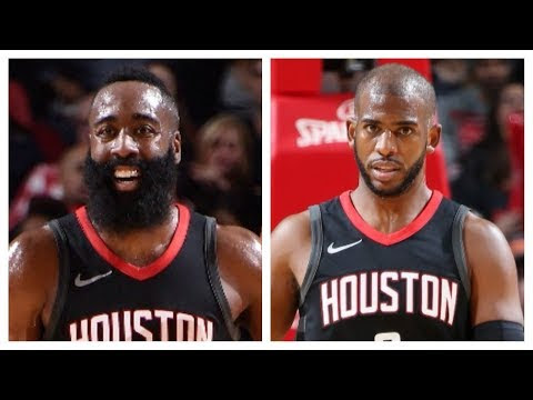 James Harden and Chris Paul Each Score 28 Pts in Win vs. Spurs | December 15, 2017
