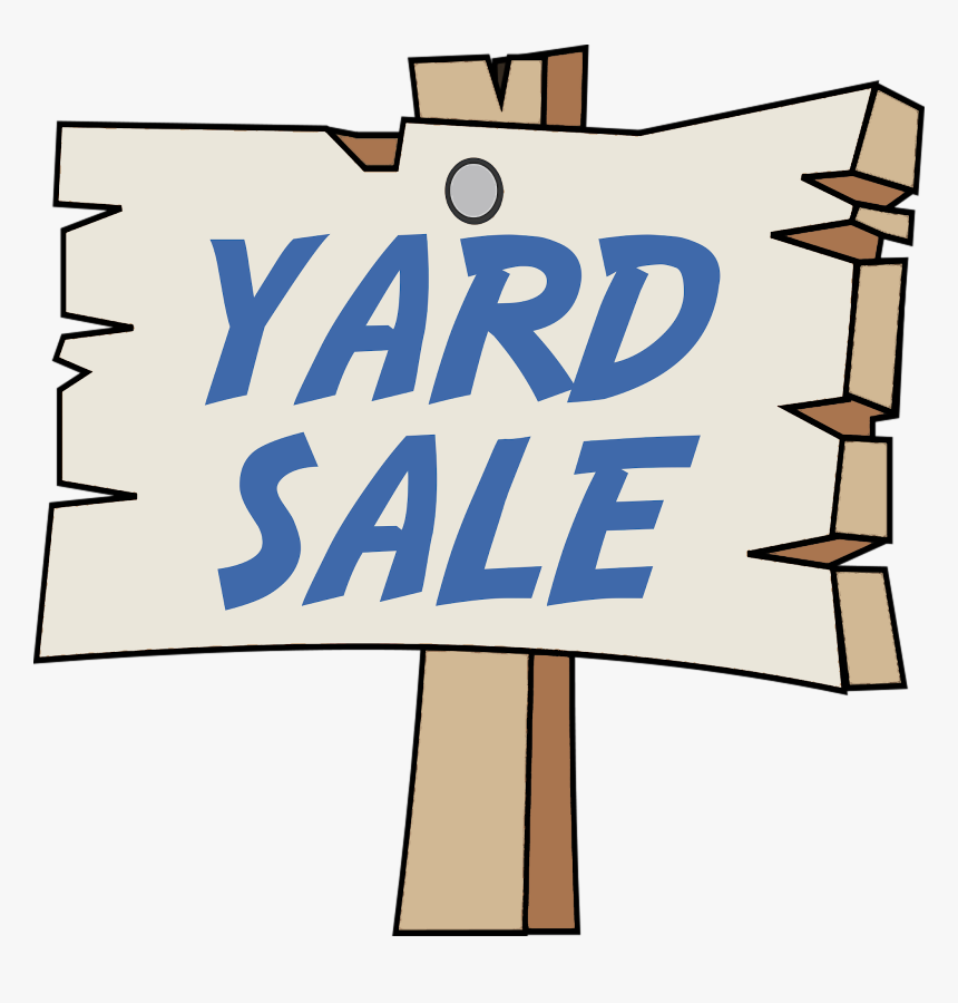 yard sale border clip art