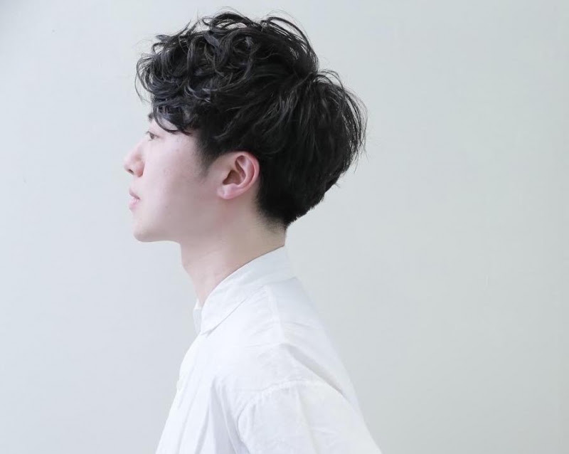 年メンズ 前髪パーマで簡単スタイリング メンズパーマ