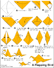 Beautifull Simple Origami Crane, Terbaru!