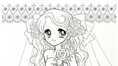 Free Manga Coloring Pages