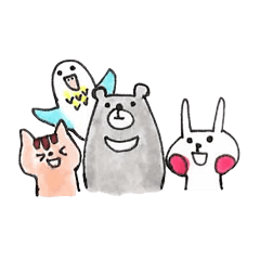 ゆるかわアニマル Lineスタンプ シャノワール