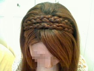 ヘアアレンジ 三つ編みカチューシャ編 Youtube動画 Blog 美のススメ