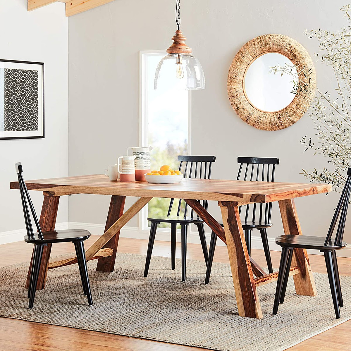 51 Farmhouse Dining Tables That Are Overflowing With Rustic Charm