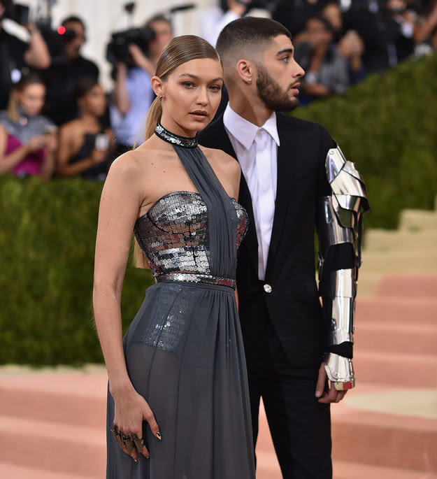 But Gigi was also rocking a secret *stunner* accessory.