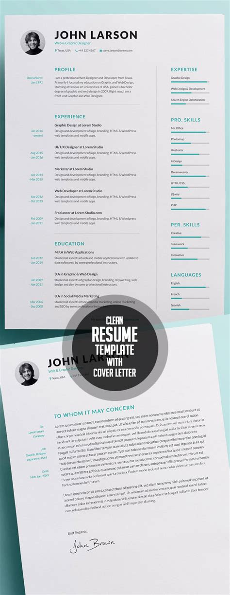 resume templates   design graphic
