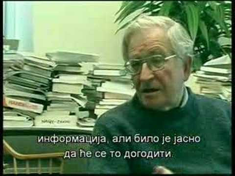 Noam Chomsky About Serbia, Kosovo, Yugoslavia and NATO War 8
