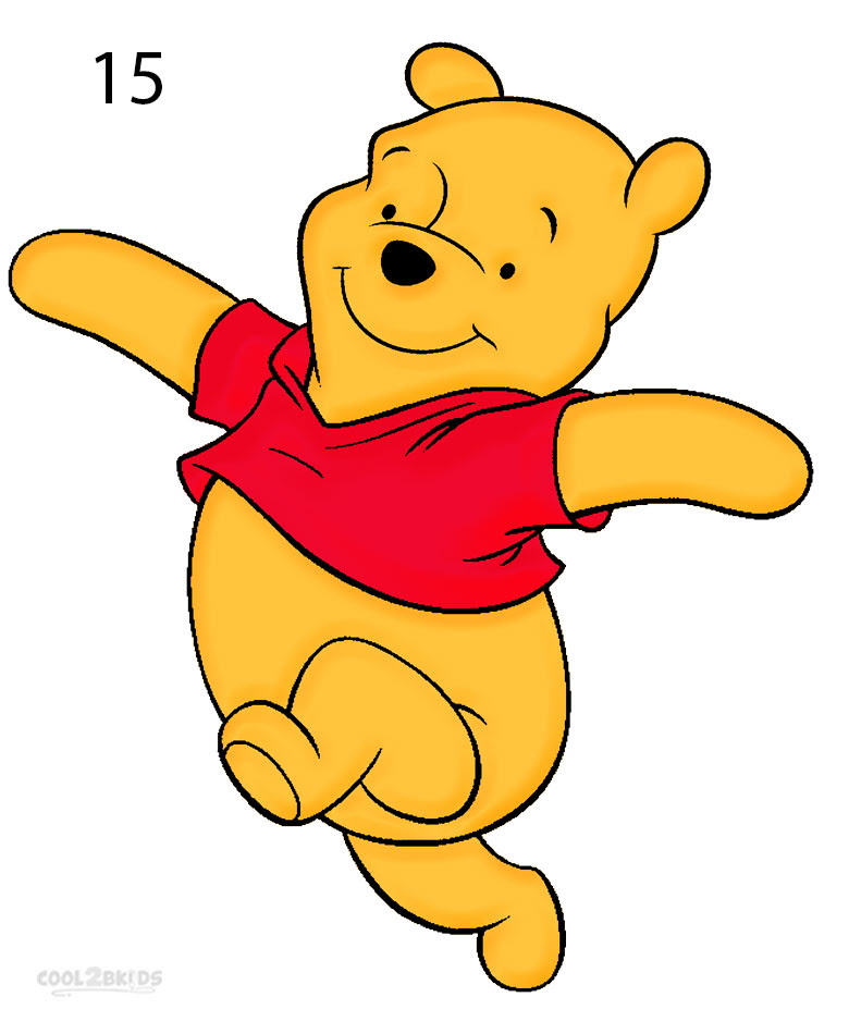 How to Draw Winnie the Pooh (Step by Step Pictures ...