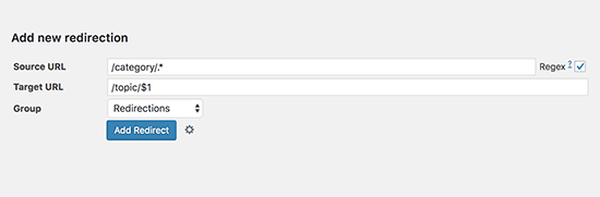 Set up redirects