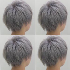 シルバーヘアやホワイトヘアの色抜けについて Tomohiro Makiyama