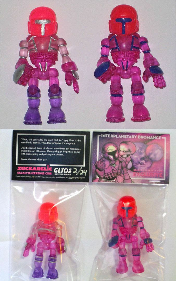 Sucklord x O’nell x Galactic Jerkbags - "Interplanetary Bromance" figure mashup release!!!