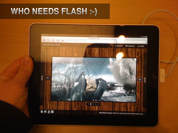 Looks great on the iPad!