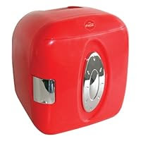 Koolatron KWCXJ6 Coca-Cola 9-Can-Capacity Mini Fridge, Red