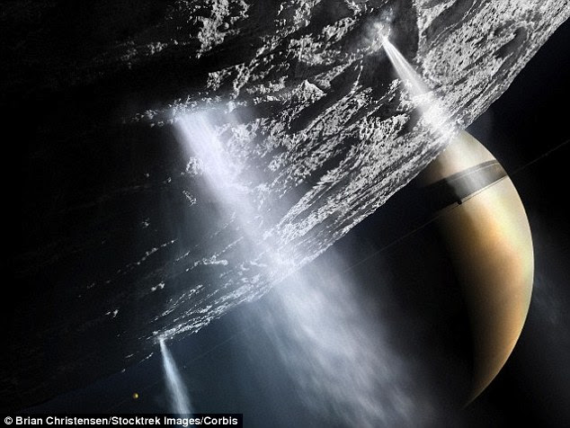 'Our understanding of Enceladus [illustrated] continues to evolve, and we've come to expect surprises along the way,' said Dr Linda Spilker, Cassini project scientist at Nasa's Jet Propulsion Laboratory, Pasadena, California. 'This little ice world is becoming more exciting, not less, as we tease out new details'