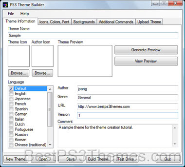 New  Theme Step 2 Example