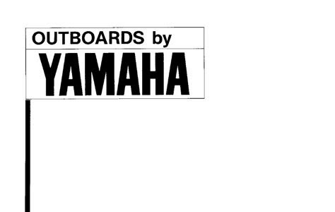 Pdf Download 1989 yamaha 2 hp outboard service repair manual Hardcover PDF