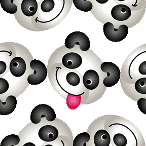 スマホ対応 パンダの壁紙用イラスト 条件付フリー素材集
