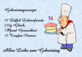 geburtstag spruch danke