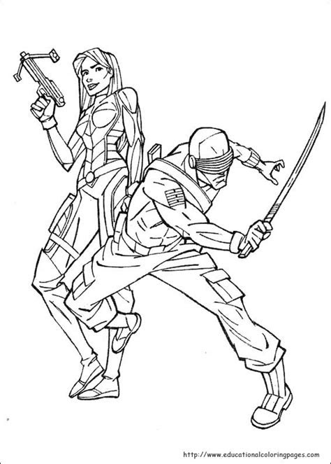 gi joe coloring pages educational fun kids coloring