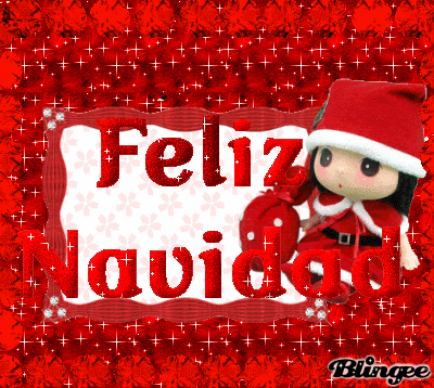feliz navidad amigas y amigos los (las) kiero mucho a todas que la pasen  muy bien. vean {descripcion} Picture #104052043 | Blingee.com