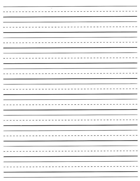 This penmanship paper is a great worksheet for preschool and early . blank handwriting worksheets pdf blank writing template deute in 2020