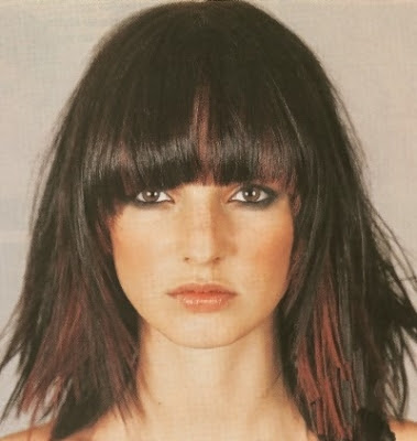 hairstyles for medium length hair with bangs and layers