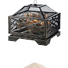 Landmann 25282 Barrone Fire Pit With Cover 26-Inch Antique Bronze : Landmann 25282 26 Barrone Fire Pit With Cover Antique Bronze For Sale Online Ebay - This retails for $160, so you contemporary styled firebox with decorative crosshatch design.