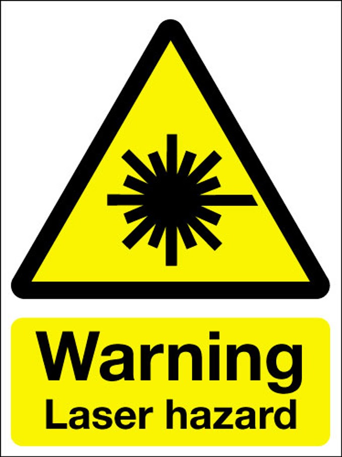 Laser Warning Sign Printable