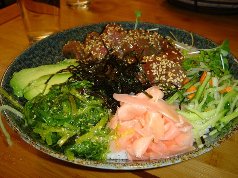 Ahi Poke Wasabi Bowl