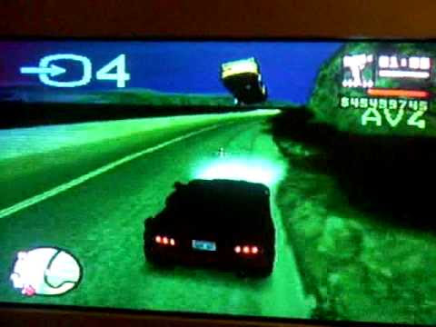 code voiture volante dans gta san andreas ps2 - YouTube