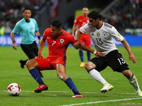 Đức - Chile đã gặp nhau và hòa 0-0 ở vòng bảng. Trận đấu mà cả hai bên đều cẩn trọng, không bung nhiều sức và cũng chưa lộ hết bài. Lần này tại chung kết sẽ khác. Ảnh: GETTY IMAGES