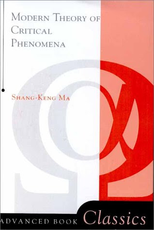 Modern Theory of Critical PhenomenaBy Shang-keng Ma