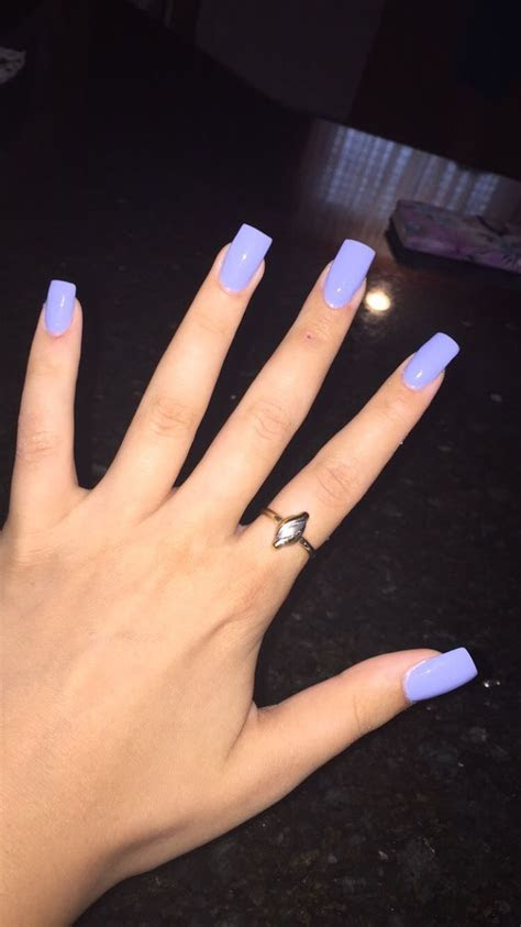 long square periwinkle nails nails square acrylic