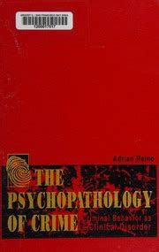 Download the psychopathology of crime Download Links PDF