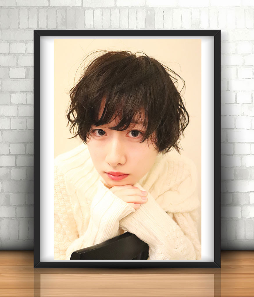 くせ毛風ショートマッシュ スタイリスト 高橋 駿 仙台パルコ２の美容室 ビーハイブ Behive Aveda Parco2店