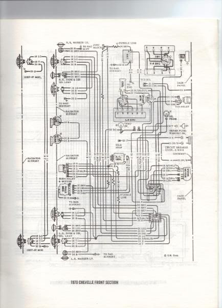 70 chevelle engine wiring - Chevelle Tech