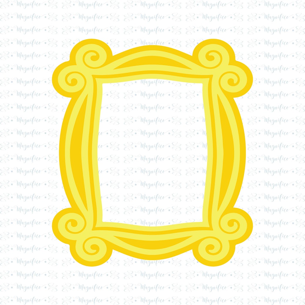 Crella 688+ Friends Mirror Frame Svg Images Compatible with Cameo Silhouette Studio, Cricut and other cutting machines for any crafting projects.