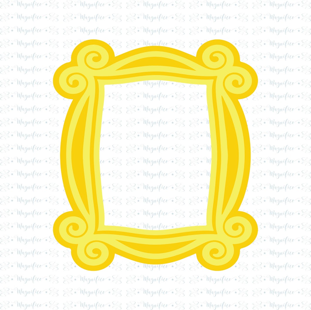 Etsy 688+ Friends Mirror Frame Svg Images cut files for your personal DIY projects