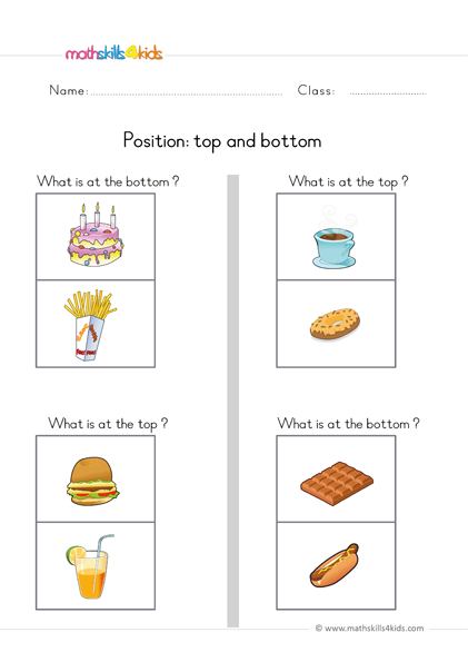 Preschool Math Worksheets PDF | Prekinders math printables