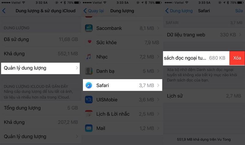 Hình ảnh 10 cách giải phóng bộ nhớ iPhone dung lượng thấp số 8